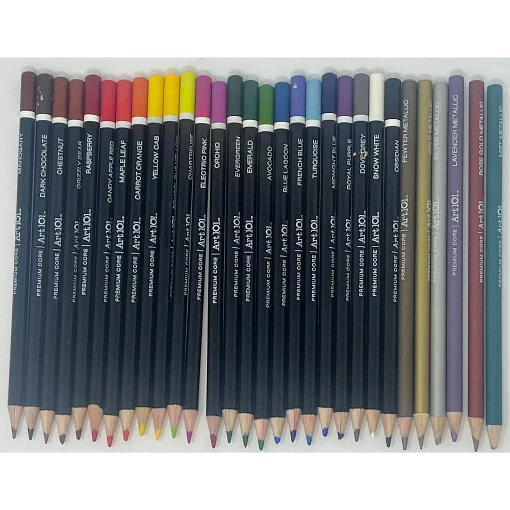 Lot 161 Colored Pencils Art 101 Crayola Artist Loft Scholastic Bulk Drawing Set